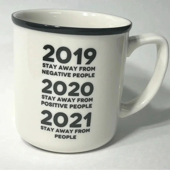 Abbott - “Stay Away From People”  Coffee Mug - BN ☕️ - Picture 1 of 6